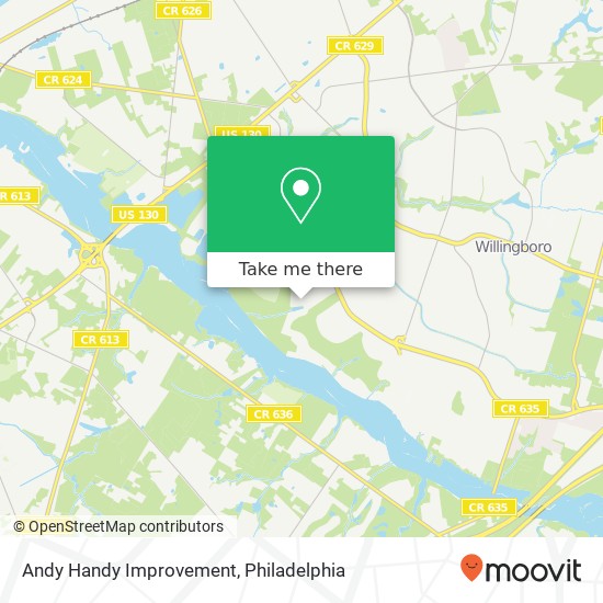 Andy Handy Improvement map