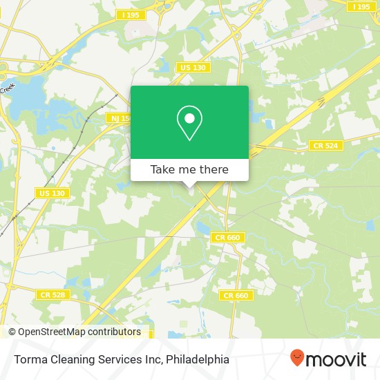 Mapa de Torma Cleaning Services Inc