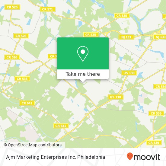 Ajm Marketing Enterprises Inc map