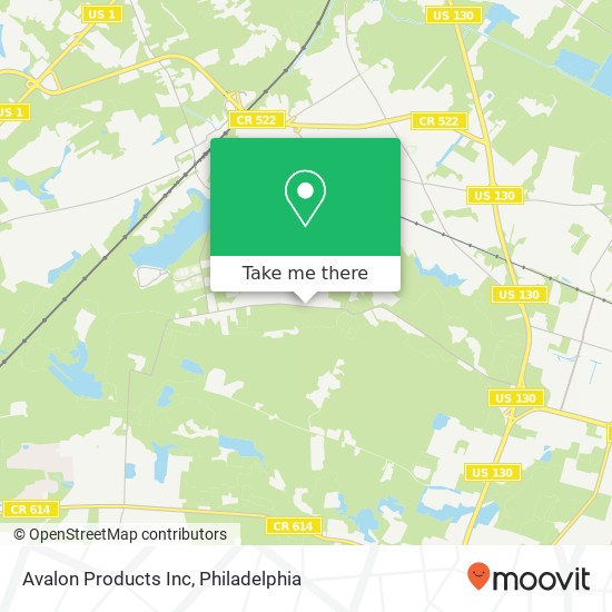 Mapa de Avalon Products Inc
