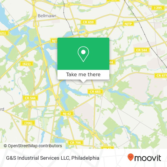 Mapa de G&S Industrial Services LLC