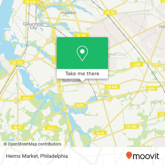 Heims Market map