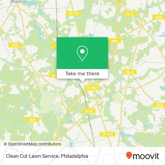 Clean Cut Lawn Service map