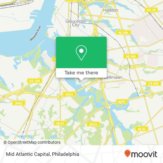 Mid Atlantic Capital map