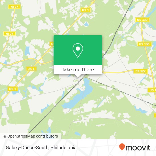 Galaxy-Dance-South map