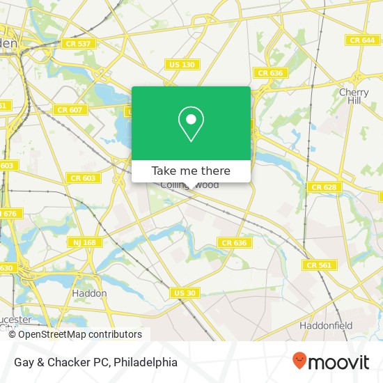 Gay & Chacker PC map