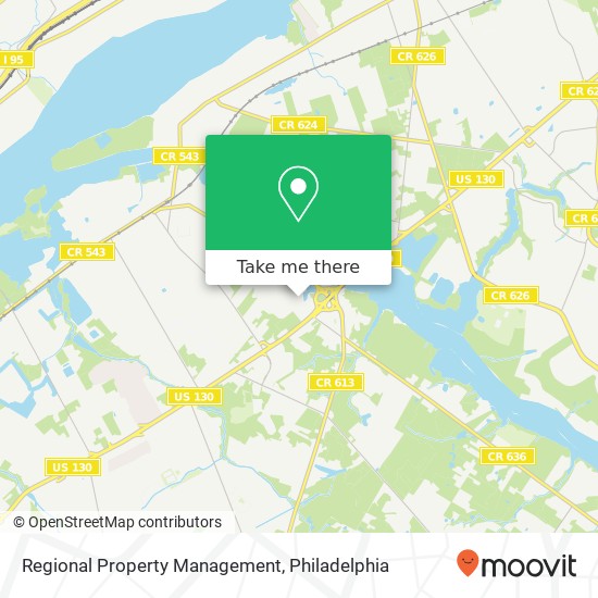 Regional Property Management map