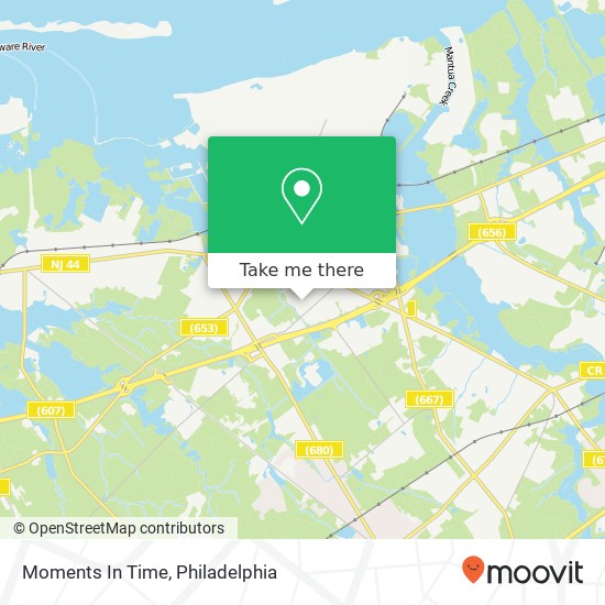 Moments In Time map