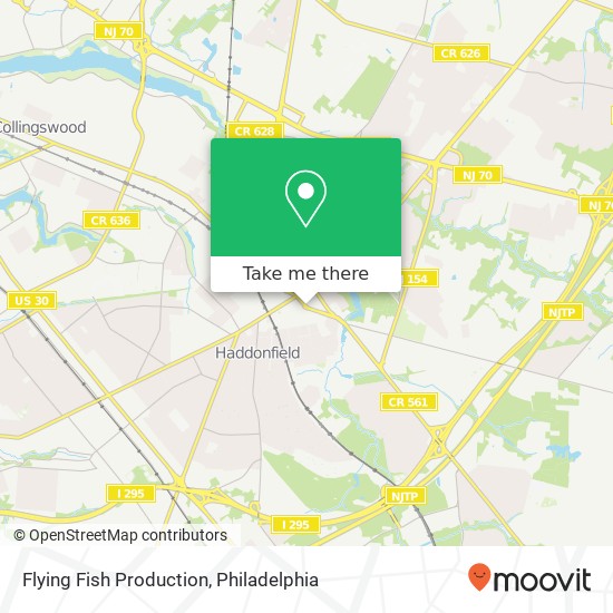 Flying Fish Production map