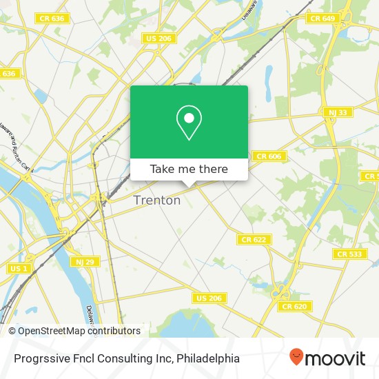 Progrssive Fncl Consulting Inc map