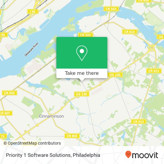 Priority 1 Software Solutions map