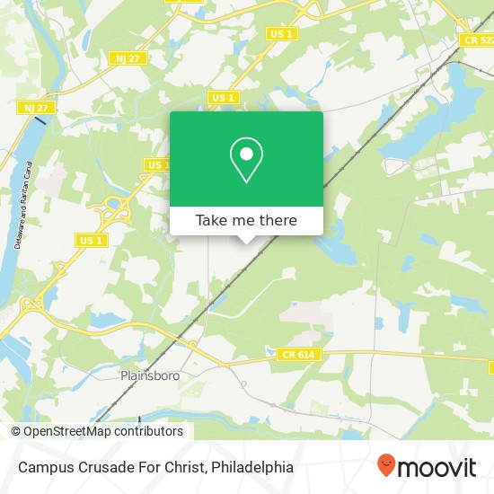 Campus Crusade For Christ map