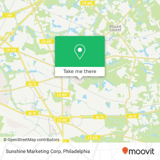 Sunshine Marketing Corp map