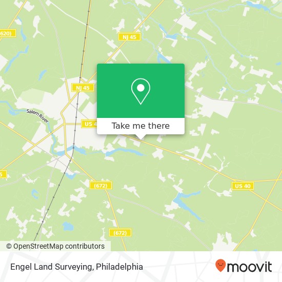 Engel Land Surveying map