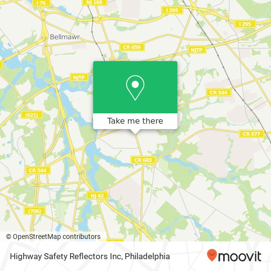 Highway Safety Reflectors Inc map