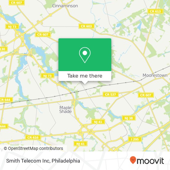 Smith Telecom Inc map