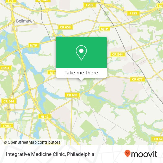 Integrative Medicine Clinic map