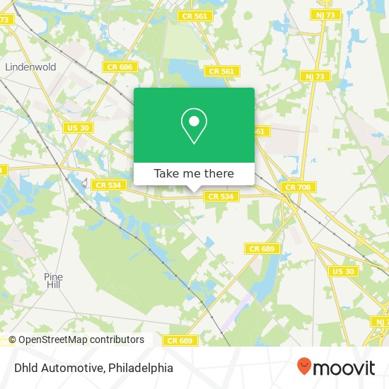 Dhld Automotive map