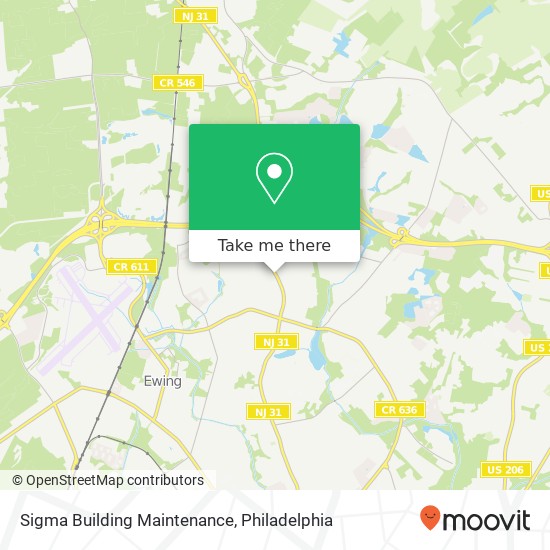 Sigma Building Maintenance map