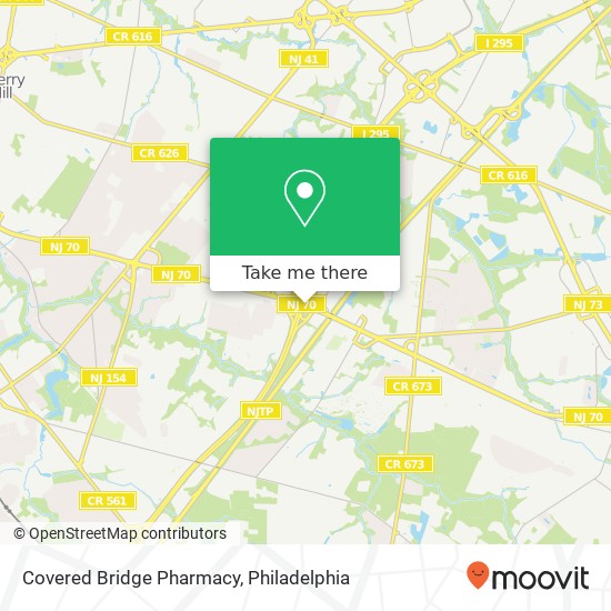 Covered Bridge Pharmacy map