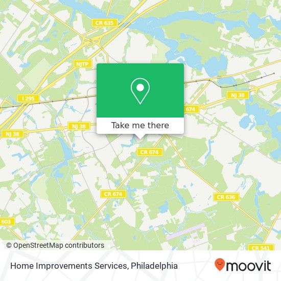 Home Improvements Services map