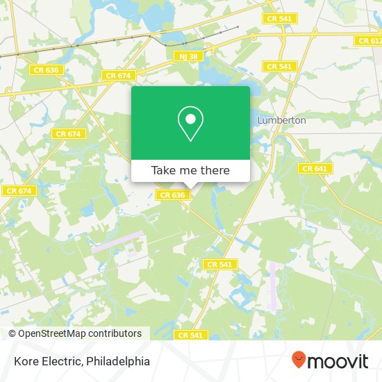 Kore Electric map