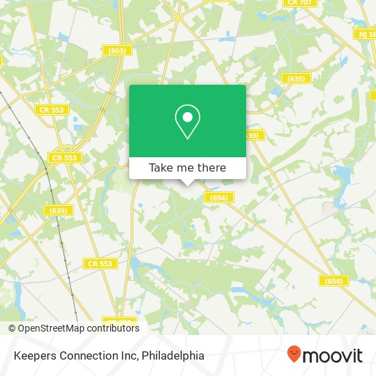Mapa de Keepers Connection Inc