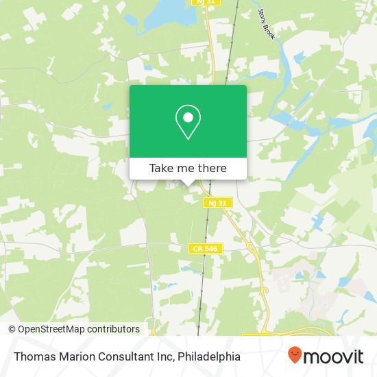 Mapa de Thomas Marion Consultant Inc