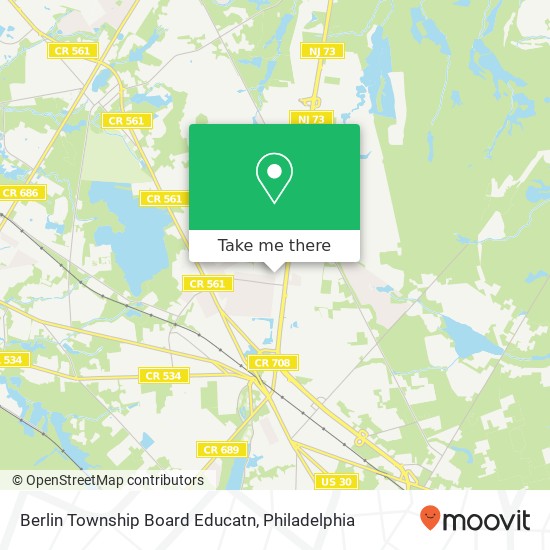 Berlin Township Board Educatn map
