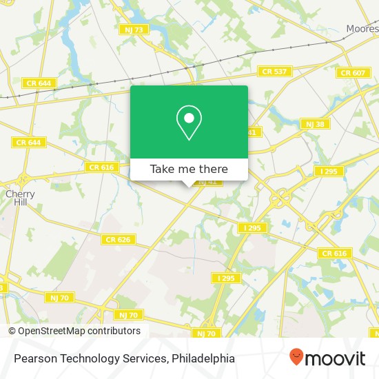 Pearson Technology Services map