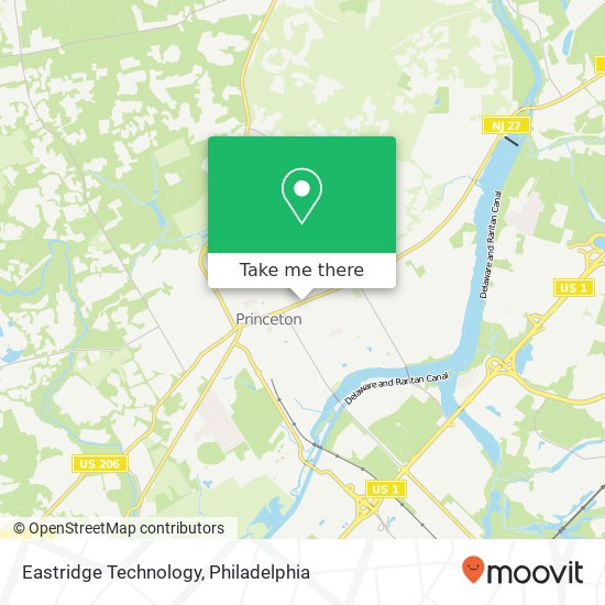 Mapa de Eastridge Technology