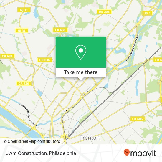 Mapa de Jwm Construction