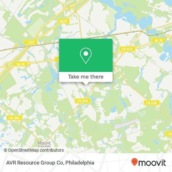 Mapa de AVR Resource Group Co