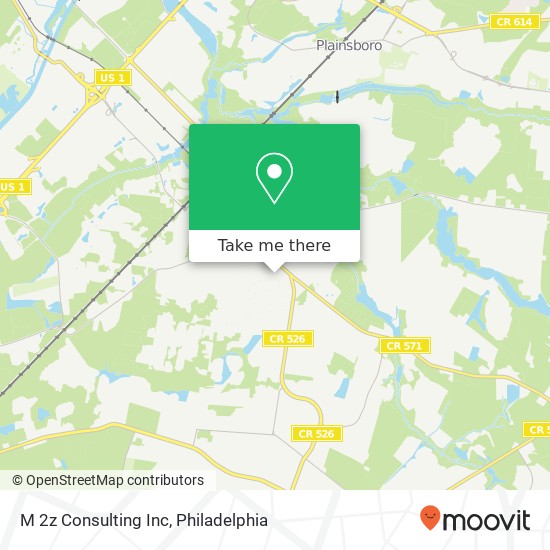 M 2z Consulting Inc map