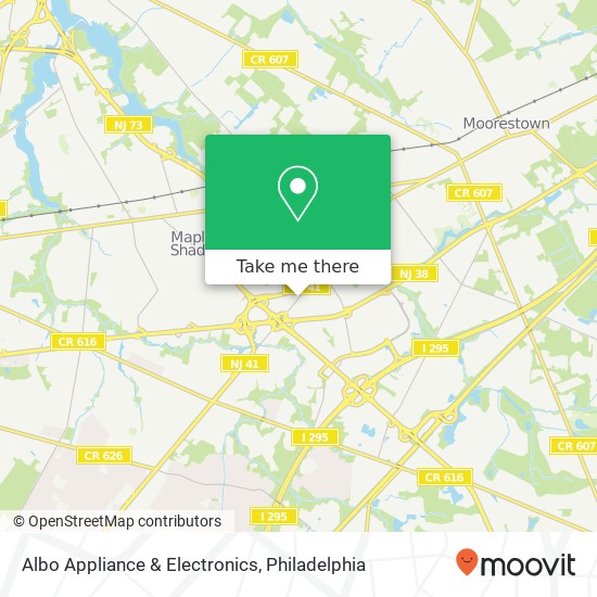 Albo Appliance & Electronics map