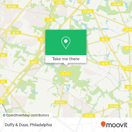 Duffy & Duus map
