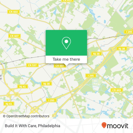 Mapa de Build It With Care