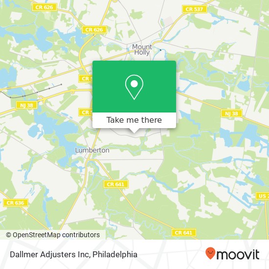 Dallmer Adjusters Inc map