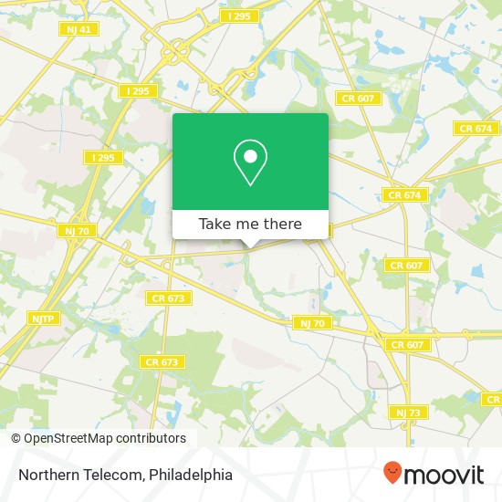 Northern Telecom map