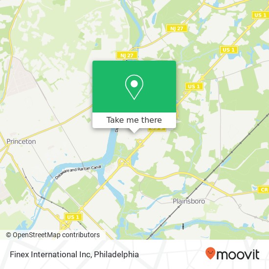 Finex International Inc map