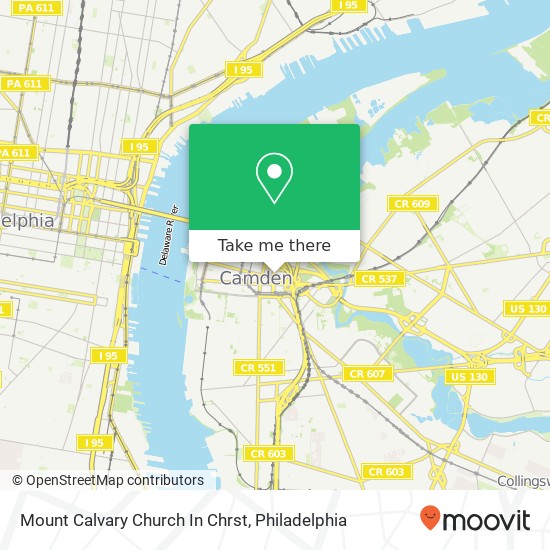 Mapa de Mount Calvary Church In Chrst