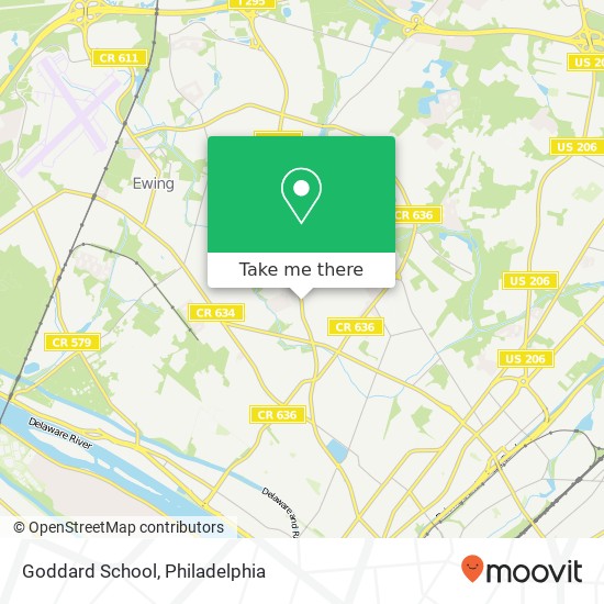 Mapa de Goddard School