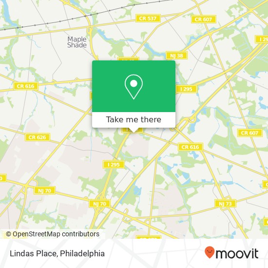 Lindas Place map