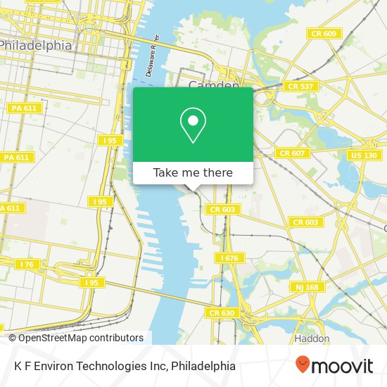 K F Environ Technologies Inc map