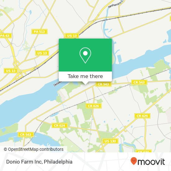 Donio Farm Inc map