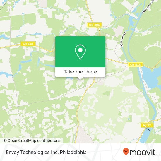 Envoy Technologies Inc map