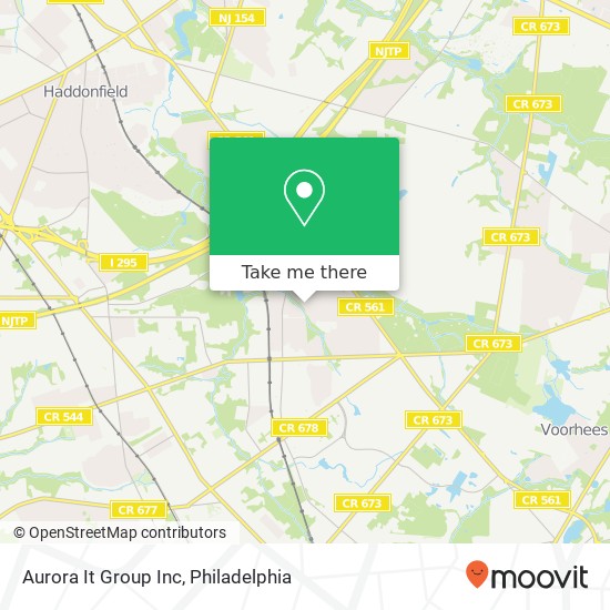 Aurora It Group Inc map