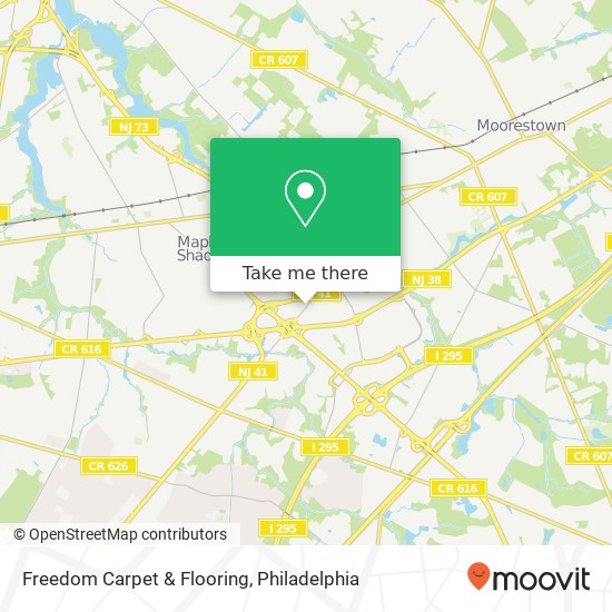 Freedom Carpet & Flooring map