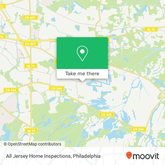 All Jersey Home Inspections map