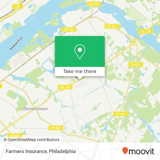 Farmers Insurance map